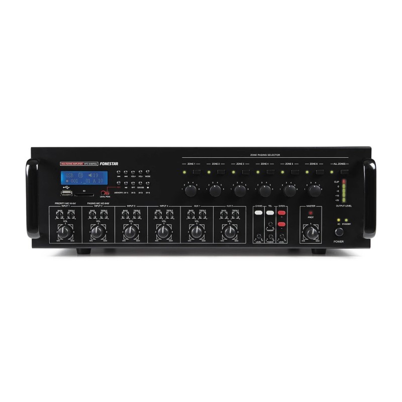 Fonestar MPZ-6480RGU Amplificador de Zonas