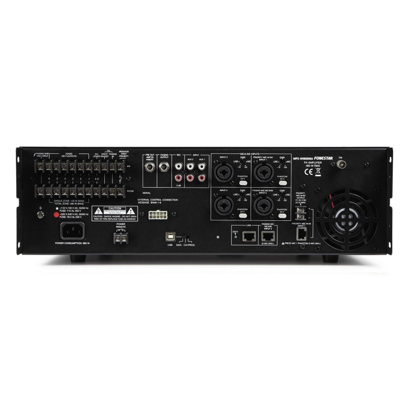 Fonestar MPZ-6480RGU Amplificador de Zonas