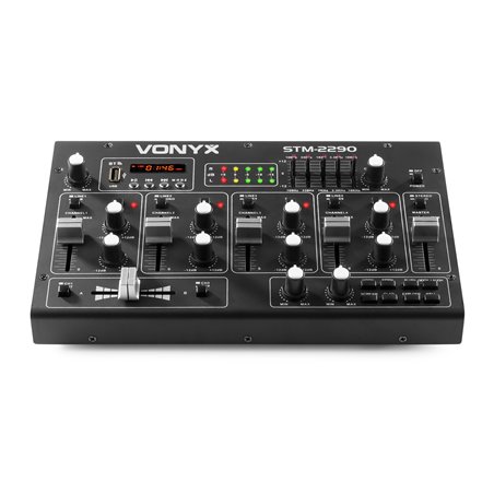 STM2290 MEZCLADOR DE 6 CANALES CON EFECTOS USB/MP3/BT