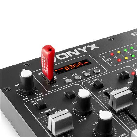 STM2290 MEZCLADOR DE 6 CANALES CON EFECTOS USB/MP3/BT