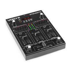 STM2270 MEZCLADOR DE 4 CANALES CON EFECTOS USB/MP3/BT 2