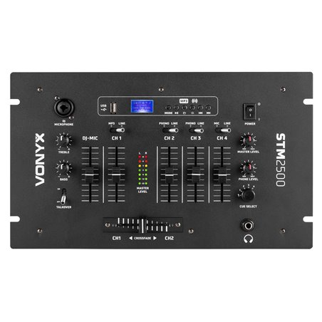 STM2500 MEZCLADOR DE 5 CANALES USB/MP3 CON BT