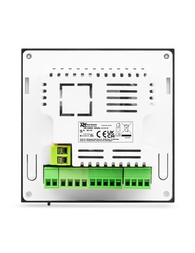 POWERLINE B100W AMPLIFICADOR EMPOTRABLE BT/LCD BLANCO