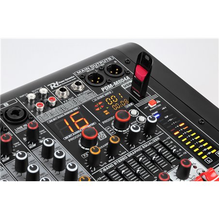 PDM-M804A MEZCLADOR DIRECTO AMPLIFICADO 8 CANALES