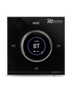 POWERLINE B100B AMPLIFICADOR EMPOTRABLE BT/LCD NEGRO