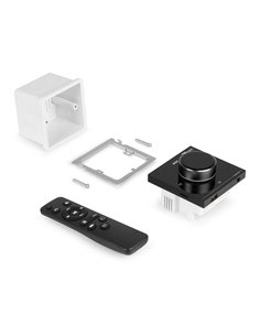 POWERLINE B100B AMPLIFICADOR EMPOTRABLE BT/LCD NEGRO