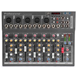 VMM-F701 MEZCLADOR DIRECTO 7 CANALES