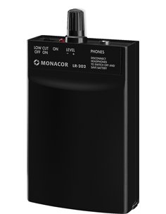Auriculares JTS Monacor LR-202 2