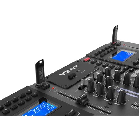 CDJ450 DOBLE REPRODUCTOR MEZCLADOR SOBREMESA CD/MP3/USB CON BT