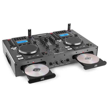 CDJ450 DOBLE REPRODUCTOR MEZCLADOR SOBREMESA CD/MP3/USB CON BT
