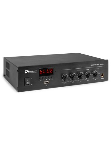 PDM25 MEZCLADOR – AMPLIFICADOR 100V CON BT Y REPRODUCTOR MEDIA 25W
