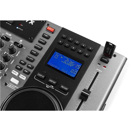 CDJ450 DOBLE REPRODUCTOR MEZCLADOR SOBREMESA CD/MP3/USB CON BT
