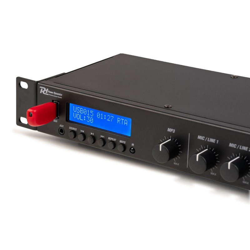 PDC90 REPRODUCTOR MULTIMEDIA CON AMPLIFICADOR DAB+/USB/MP3/BT