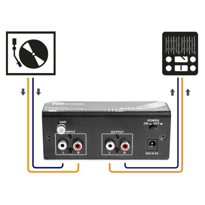 PDX010 PREAMPLIFICADOR PHONO