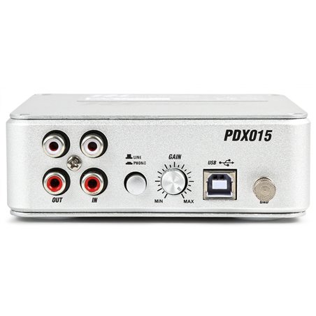 PDX015 USB PRE AMPLIFICADOR DE PHONO CON SOFTWARE