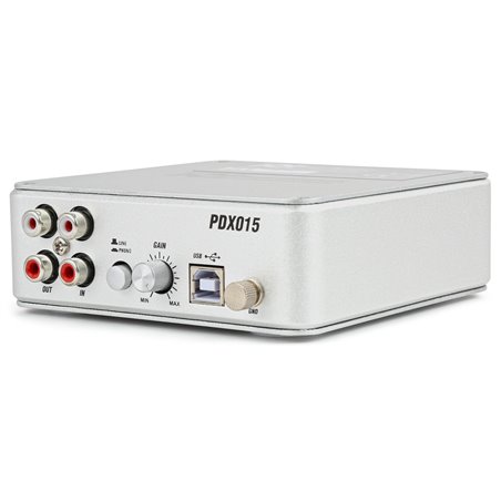 PDX015 USB PRE AMPLIFICADOR DE PHONO CON SOFTWARE