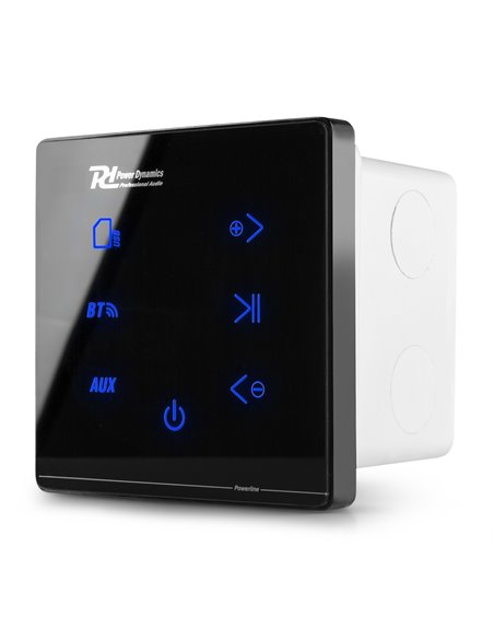 POWERLINE A100B AMPLIFICADOR EMPOTRABLE BT NEGRO