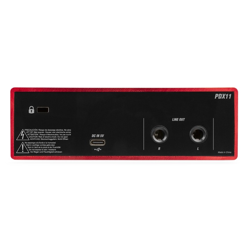 PDX11 USB AUDIO INTERFACE SOLO