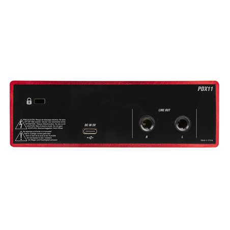 PDX11 USB AUDIO INTERFACE SOLO
