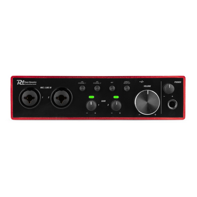 PDX22 USB AUDIO INTERFACE COMBI