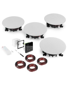 POWERLINE A100BSET CONJUNTO AMPLIFICADOR PARA EMPOTRAR EN PARED CON 4 ALTAVOCES DE TECHO 2