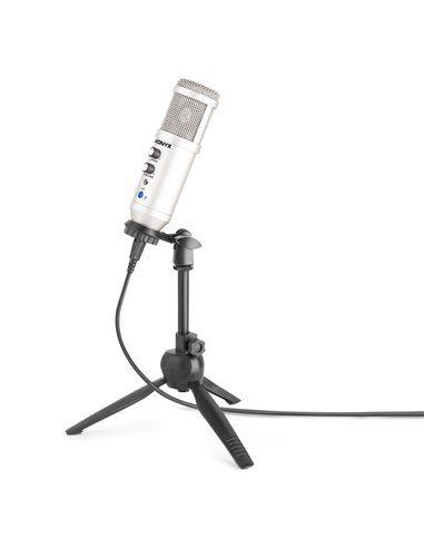 CM320S MICRÓFONO ESTUDIO USB TITANIO CON ECHO