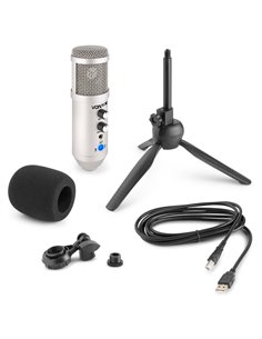 CM320S MICRÓFONO ESTUDIO USB TITANIO CON ECHO 2