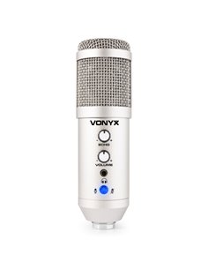 CM320S MICRÓFONO ESTUDIO USB TITANIO CON ECHO