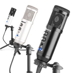 CM320S MICRÓFONO ESTUDIO USB TITANIO CON ECHO