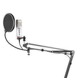 CMS320S KIT DE MICRÓFONO ESTUDIO USB TITANIO CON ECHO