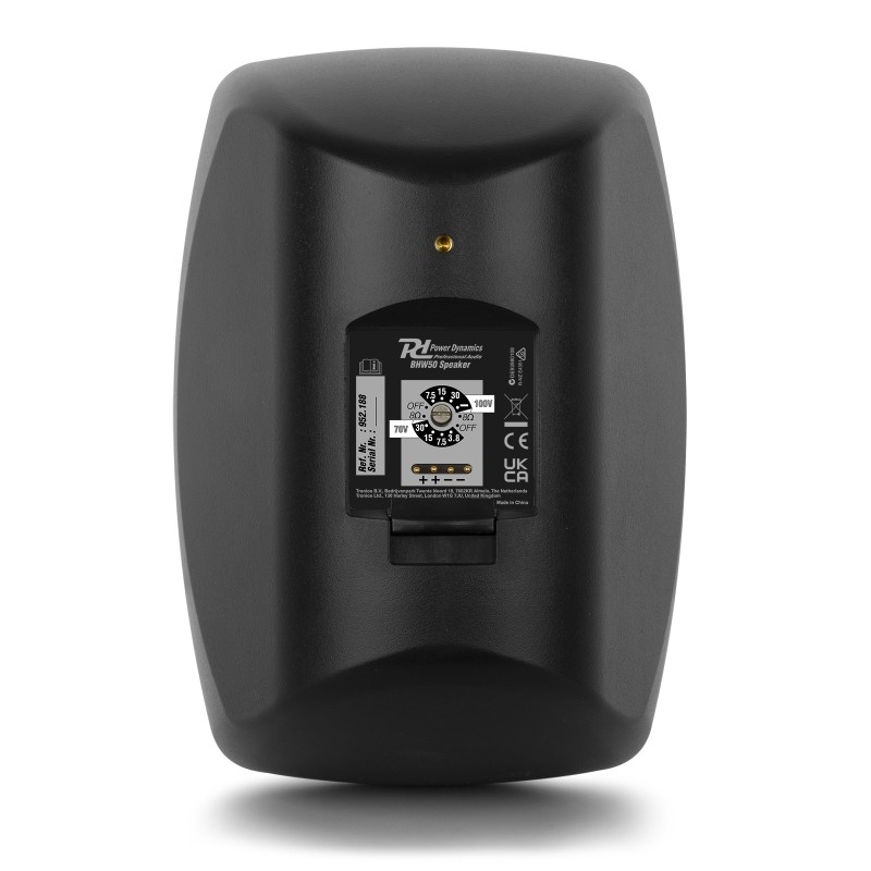 BHW50BK CONJUNTO DE ALTAVOCES INTERIOR/EXTERIOR 5" 80W 100V NEGRO