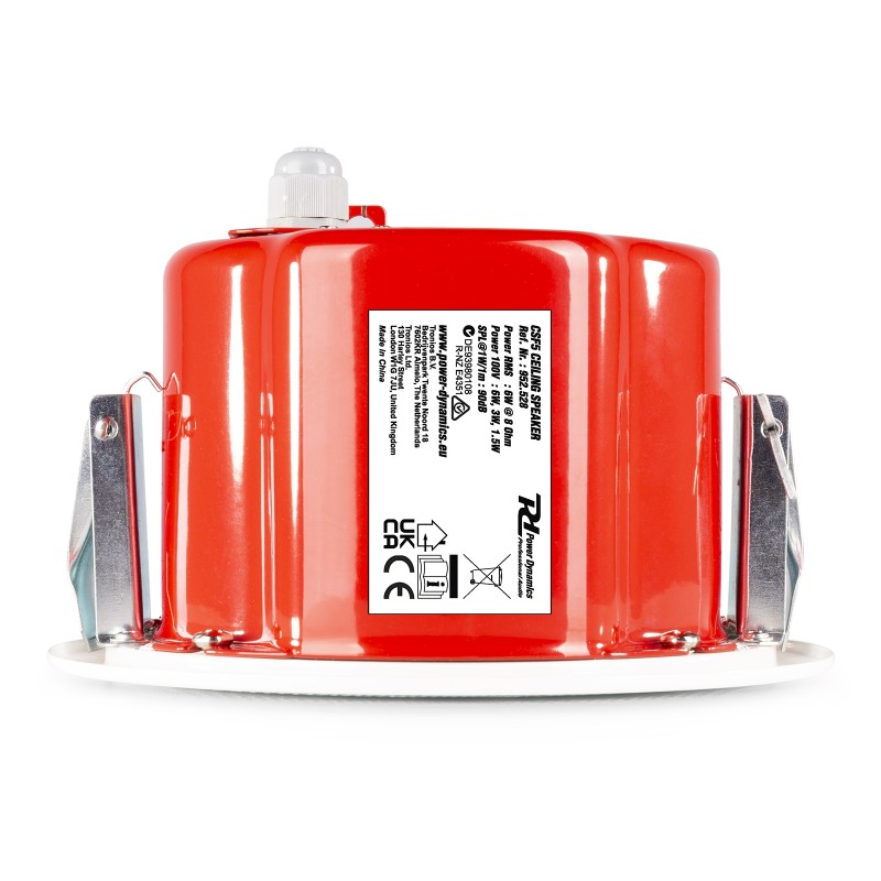 CSF5 ALTAVOZ DE TECHO CON CUBIERTA PROTECTORA 5” 100V