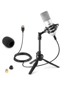 CM300S MICRÓFONO DE ESTUDIO USB PLATA