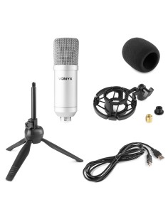 CM300S MICRÓFONO DE ESTUDIO USB PLATA 2