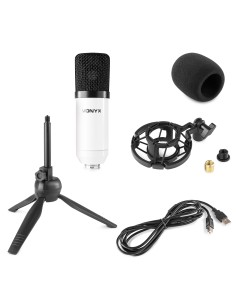 CM300W MICRÓFONO DE ESTUDIO USB BLANCO 2