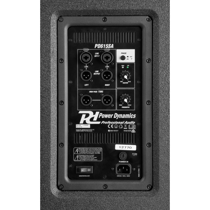PD615SA SUBWOOFER ACTIVO 15"