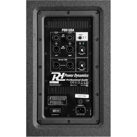 PD615SA SUBWOOFER ACTIVO 15"