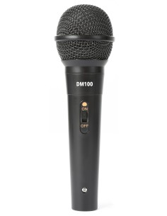 DM100 MICRÓFONO DINÁMICO NEGRO 2