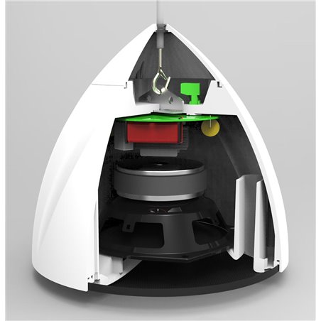 PDS40W ALTAVOZ COLGANTE 100V 5.25” BLANCO