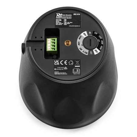 PDS65B ALTAVOZ COLGANTE 100V 6,5” NEGRO