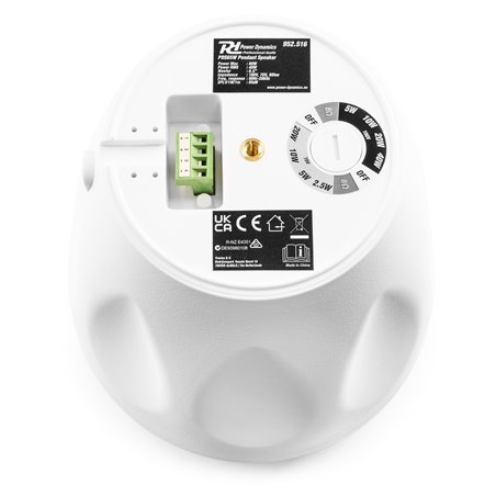 PDS65W ALTAVOZ COLGANTE 100V 6,5” BLANCO