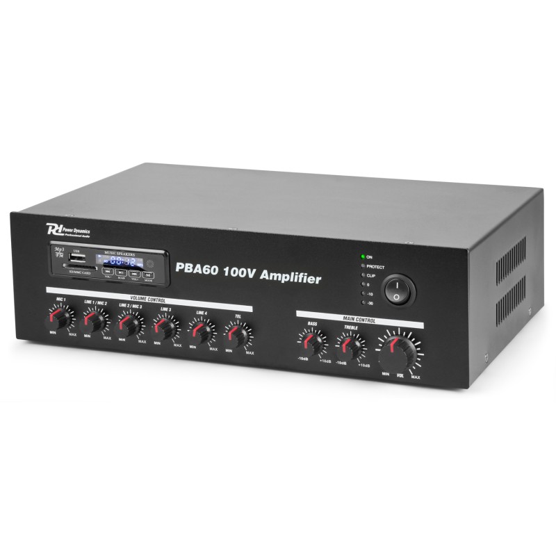PBA60 AMPLIFICADOR LINEA 100V 60W