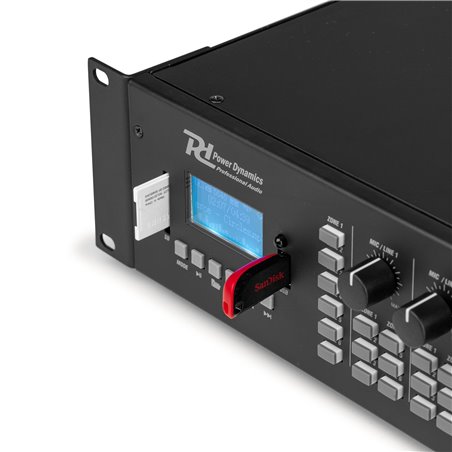 PRM606 AMPLIFICADOR MATRIX DE 6 ZONAS 6 X 60W LÍNEA DE 100V