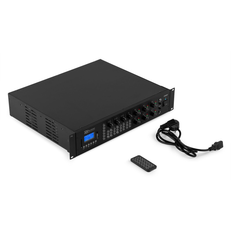 PRM606 AMPLIFICADOR MATRIX DE 6 ZONAS 6 X 60W LÍNEA DE 100V