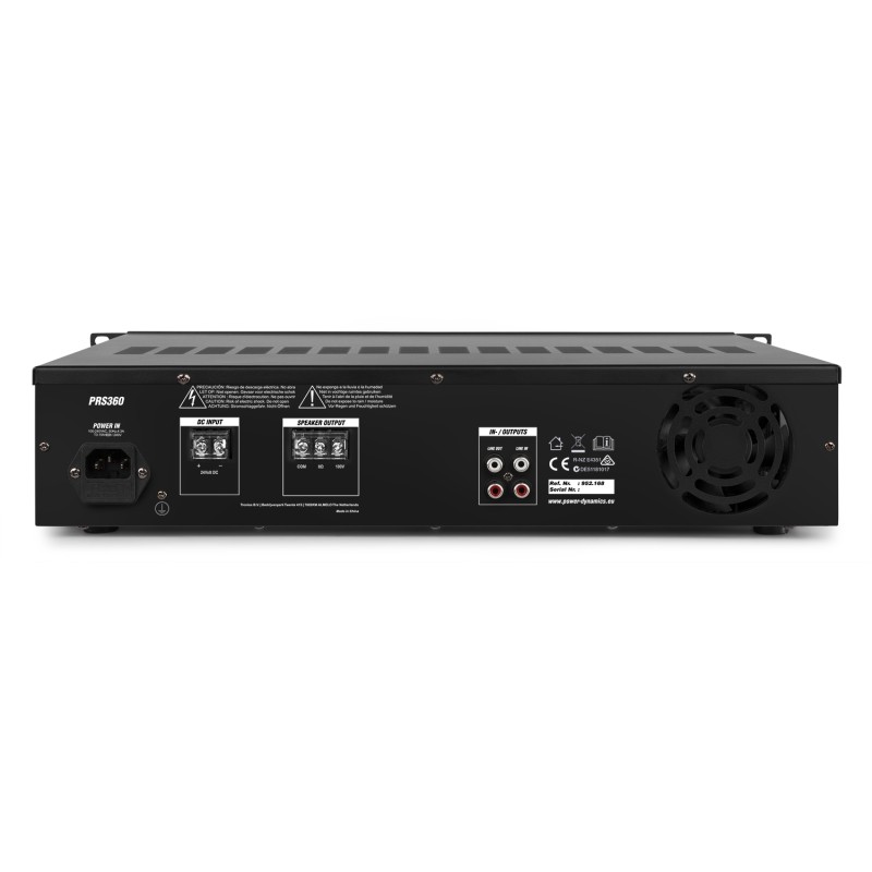 PRS360 AMPLIFICADOR BOOSTER DE LINEA 100V / 360W