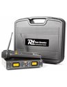 PD782 MICROFONO INALAMBRICO UHF 2X 8 CANALES CON 2 MICRÓFONOS