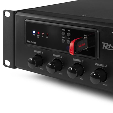 PMP240 AMPLIFICADOR MEZCLADOR PARA INSTALACIÓN 240W 6 ZONAS