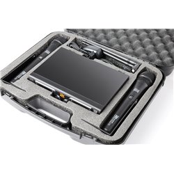 PD782 MICROFONO INALAMBRICO UHF 2X 8 CANALES CON 2 MICRÓFONOS