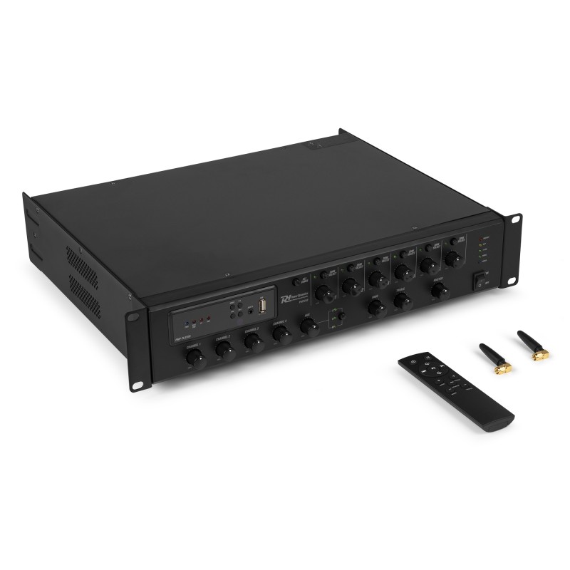 PMP240 AMPLIFICADOR MEZCLADOR PARA INSTALACIÓN 240W 6 ZONAS