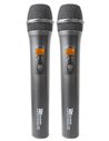 PD782 MICROFONO INALAMBRICO UHF 2X 8 CANALES CON 2 MICRÓFONOS